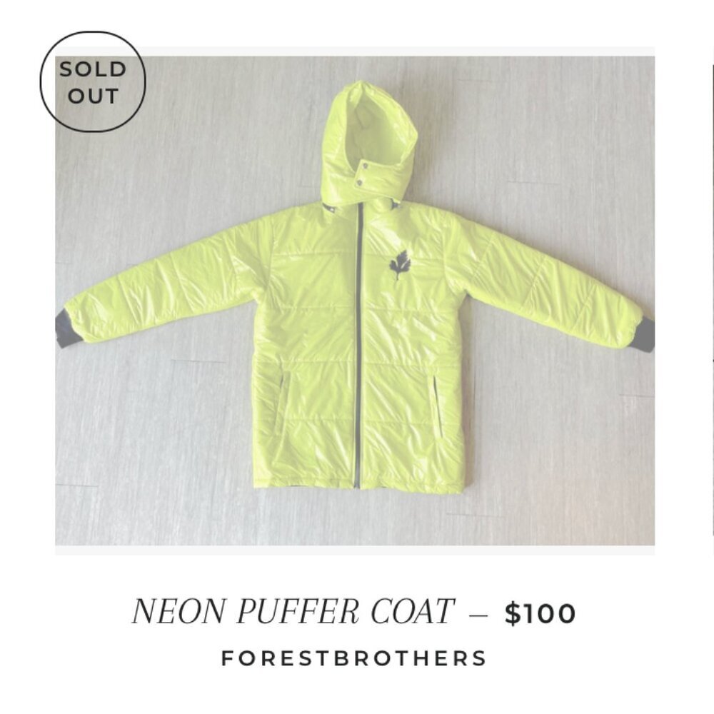 Forest Brothers Puffer Coat - Picture 3 of 11